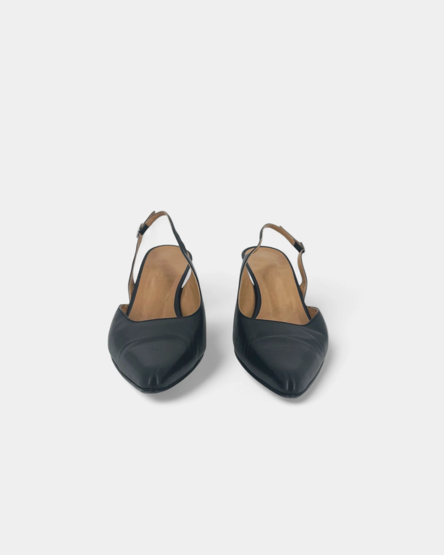 Slingbacks noires - 41 EU / 11 US