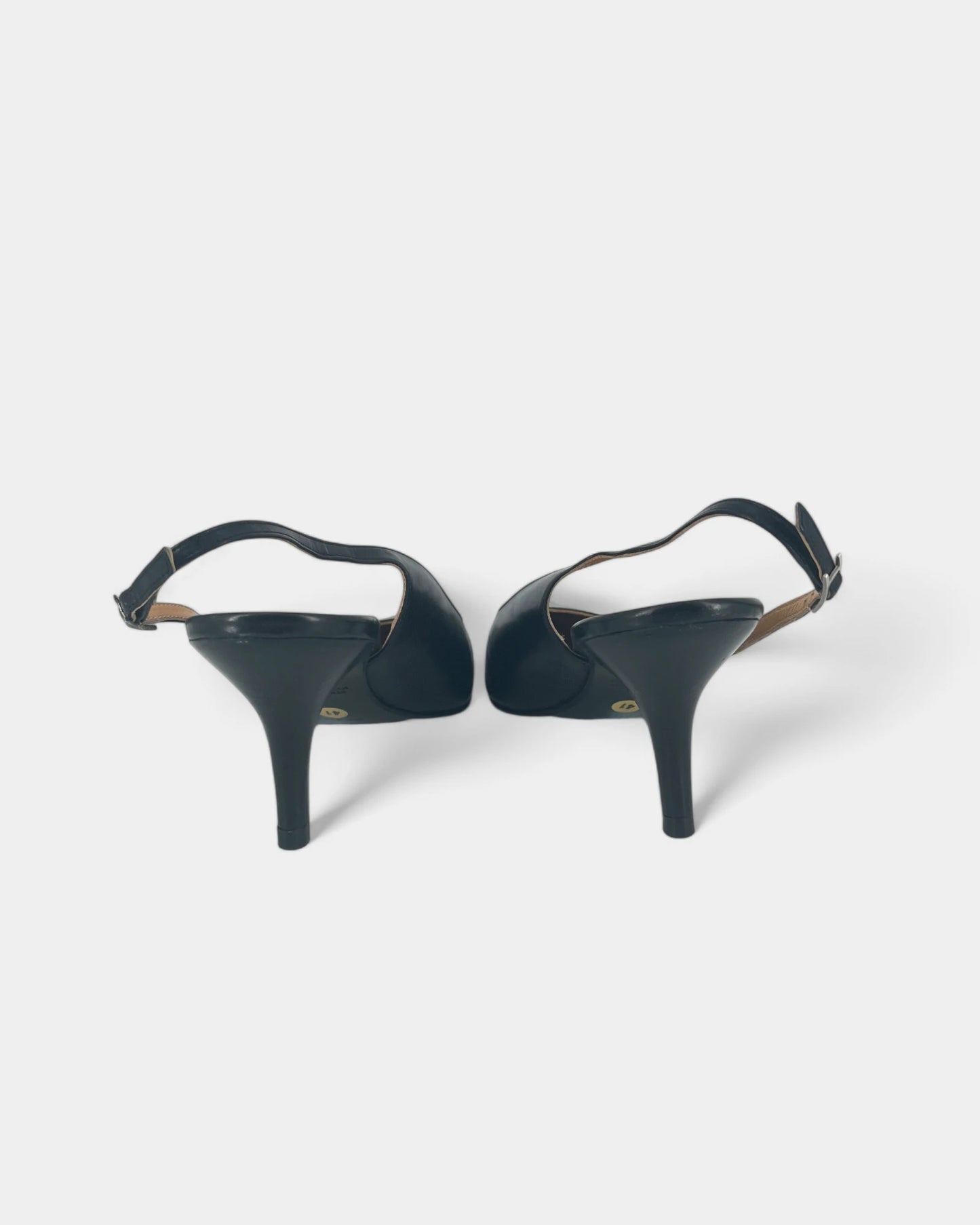 Slingbacks noires - 41 EU / 11 US