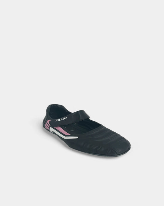 Ballerines noires à bride - 39 EU / 9 US