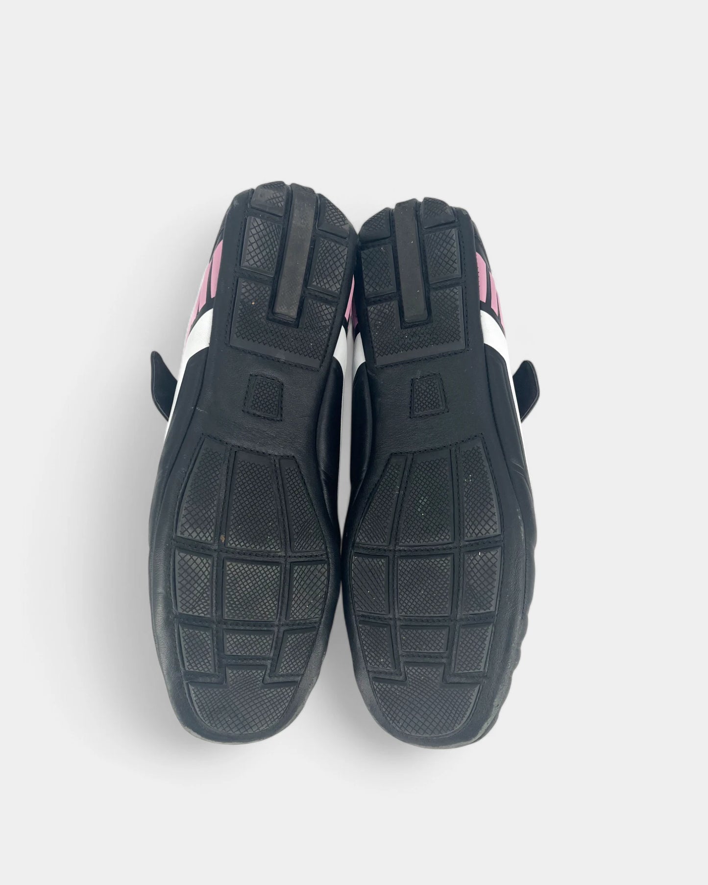 Black ballerinas with straps