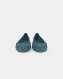 Ballerines bleues monogrammées