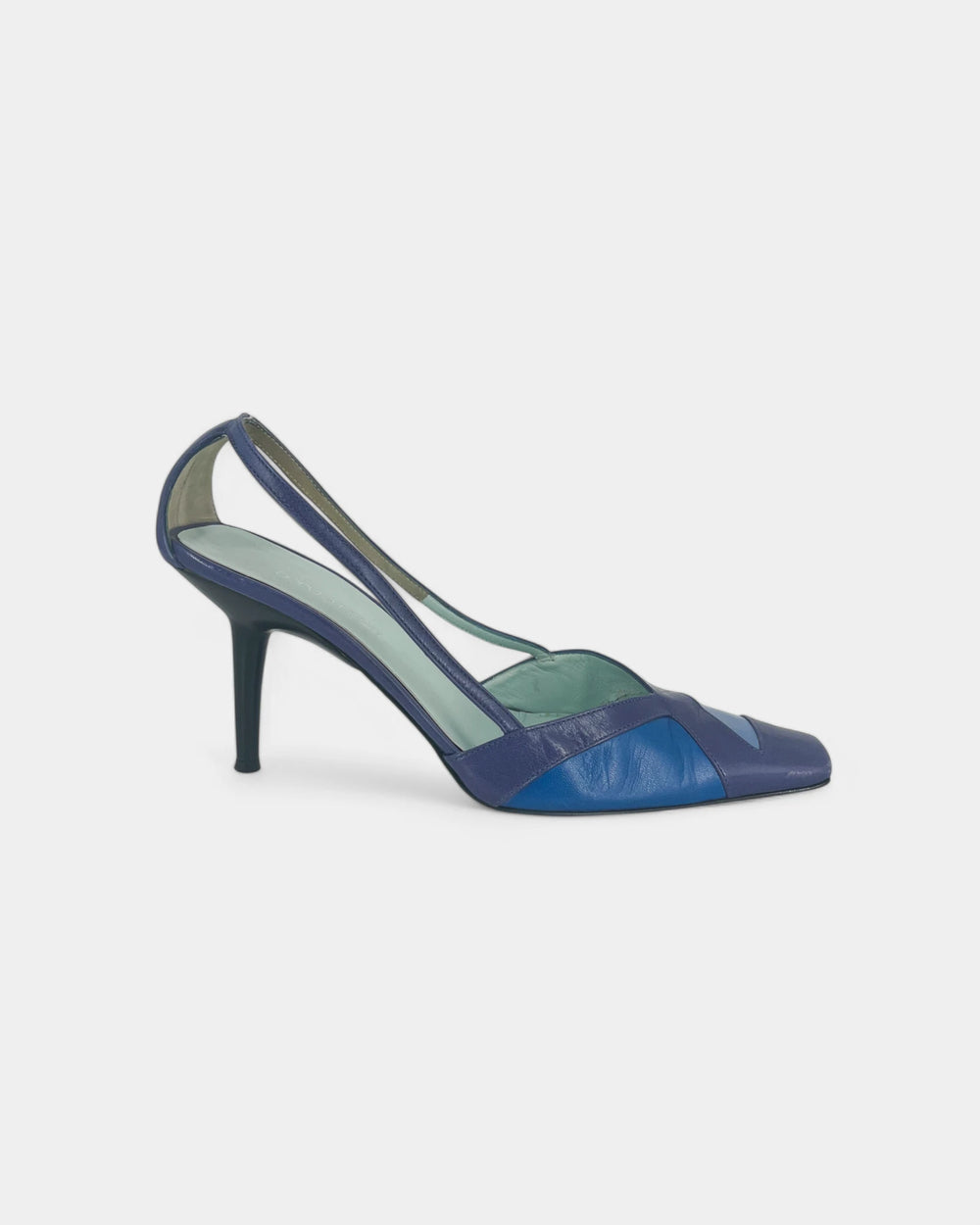 Escarpins bleus et violets - 37 EU / 7 US