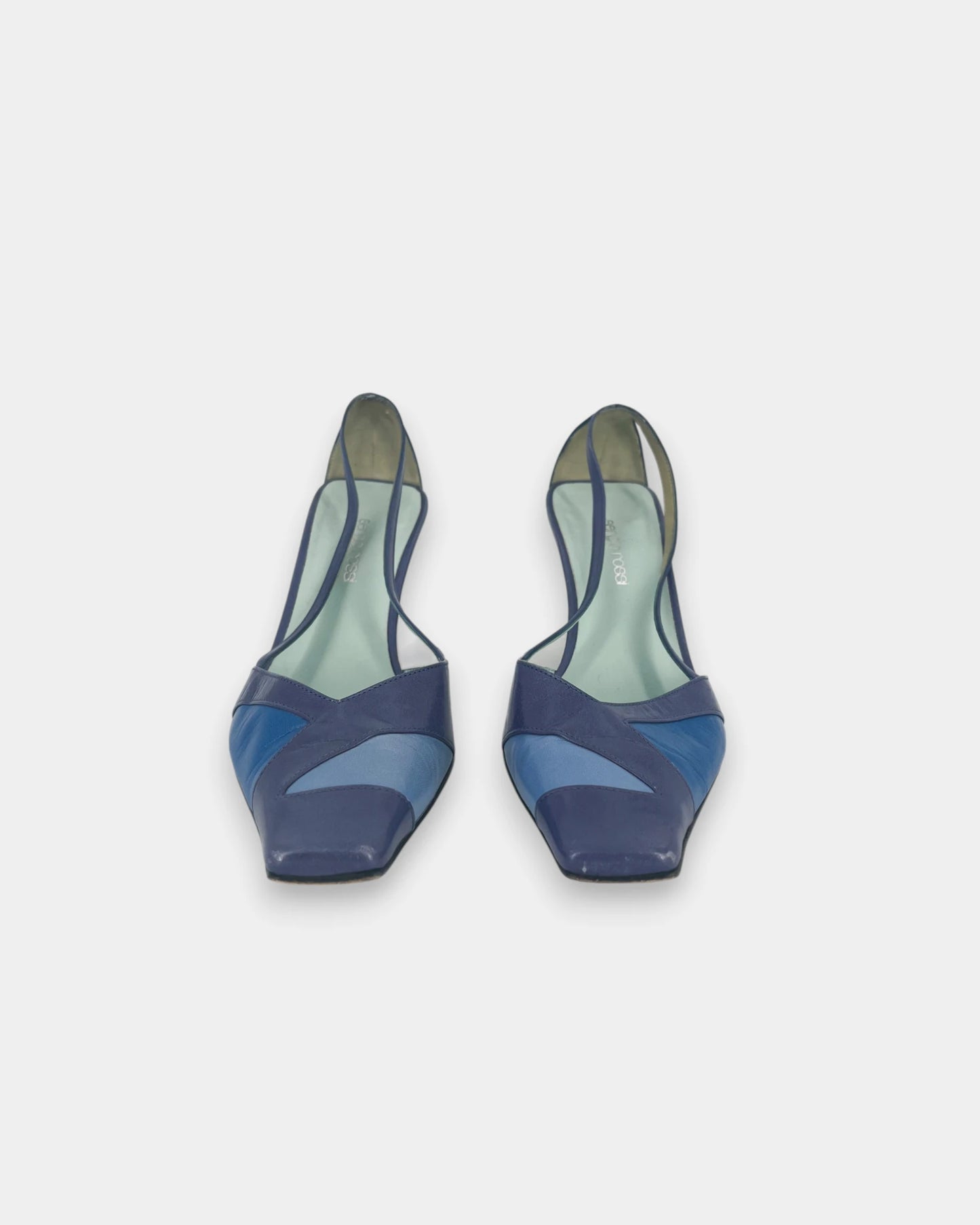 Escarpins bleus et violets - 37 EU / 7 US