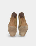 Escarpins en toile couleur camel