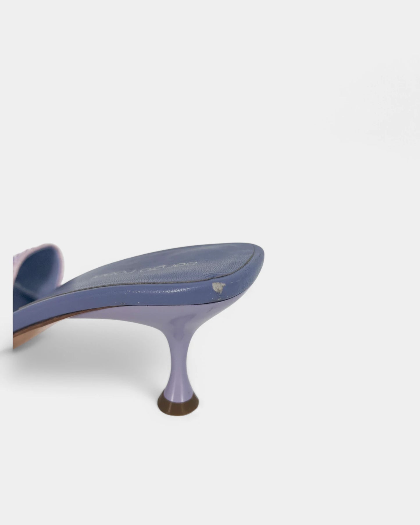 Mules violettes à talons - 39 EU / 9 US