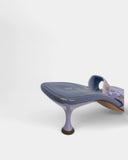 Mules violettes à talons - 39 EU / 8 US