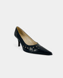 Escarpins noirs en cuir