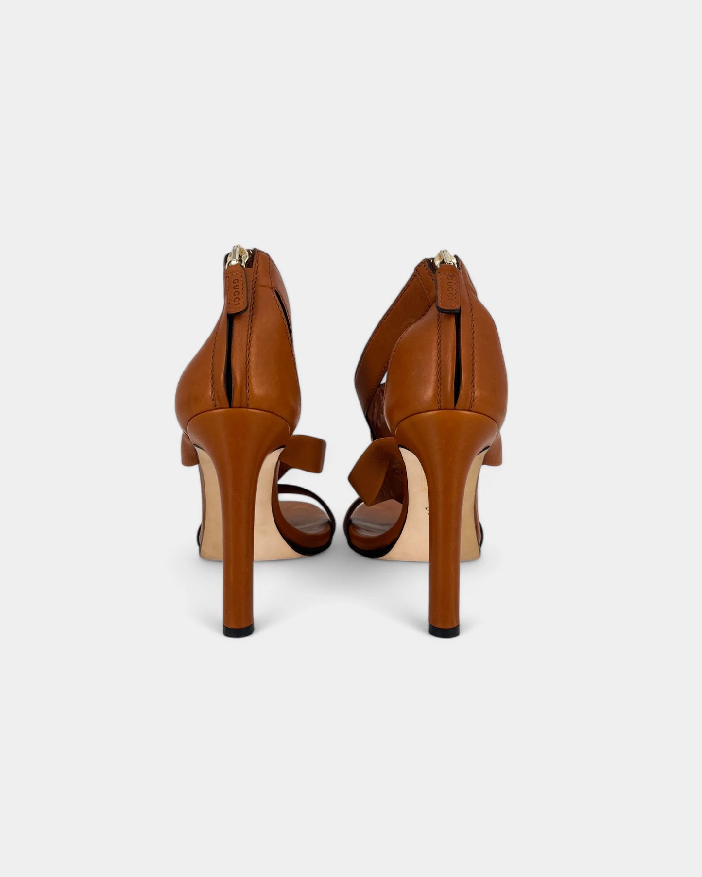 Talons marrons à bride - 36 EU / 6 US
