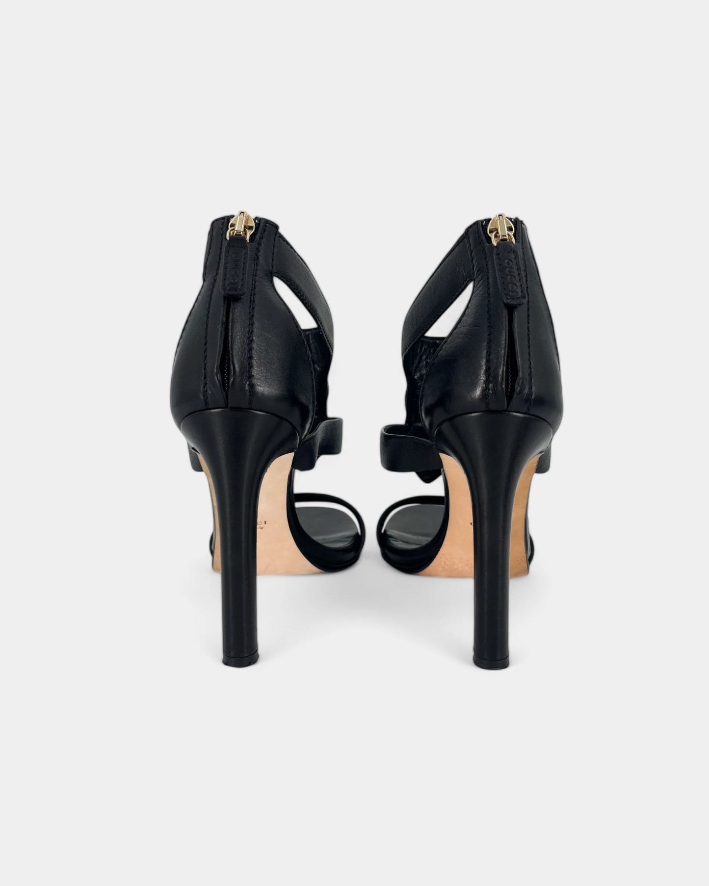 Talons noirs à bride - 36 EU / 6 US