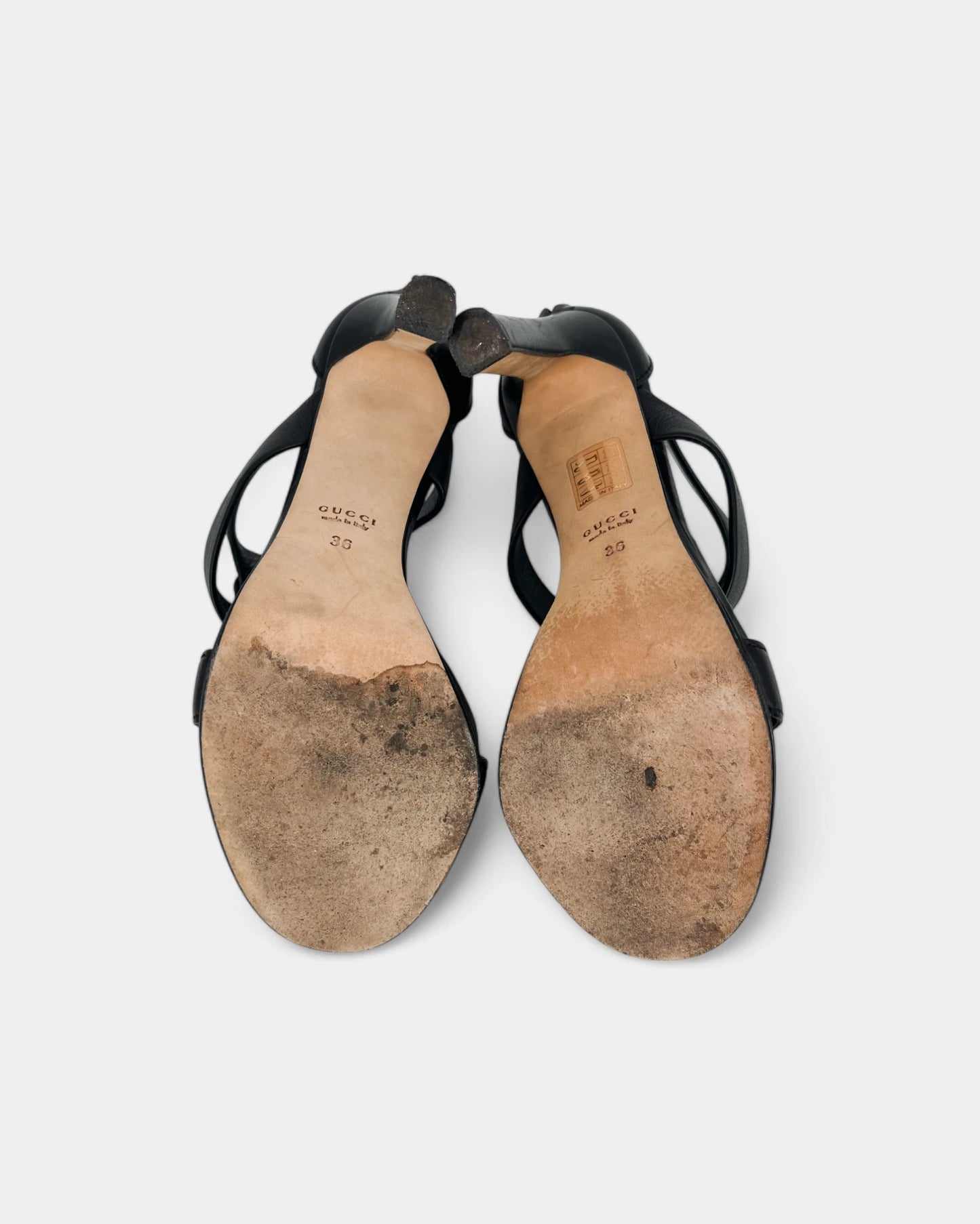 Talons noirs à bride - 36 EU / 6 US