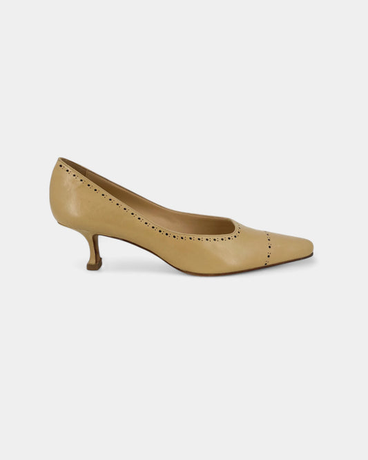 Escarpins beiges - 39.5 EU / 9.5 US