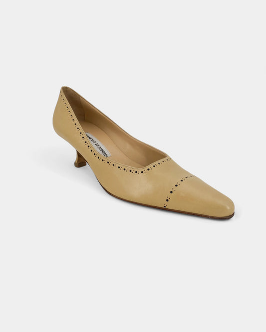 Escarpins beiges - 39.5 EU / 9.5 US