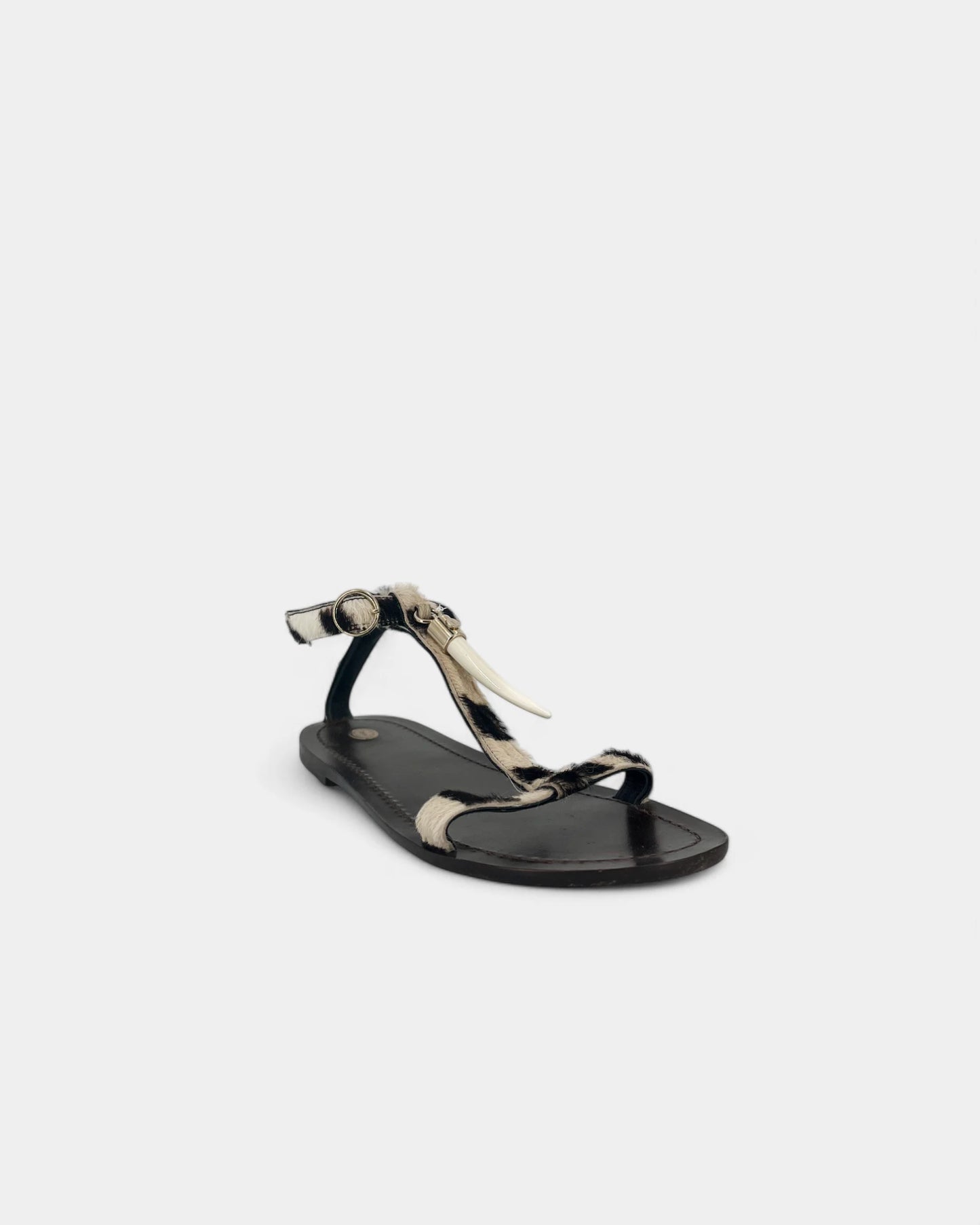 Sandales à motif zébré - 38 EU / 8 US