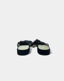 Black pearl sandals - 38.5 EU / 7.5 US