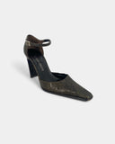 Escarpins à motif écaille