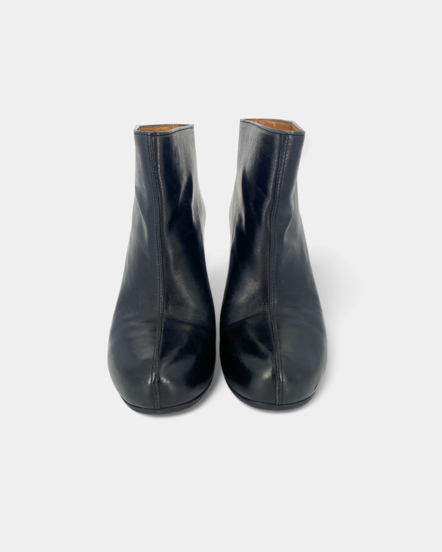 Black ankle boots