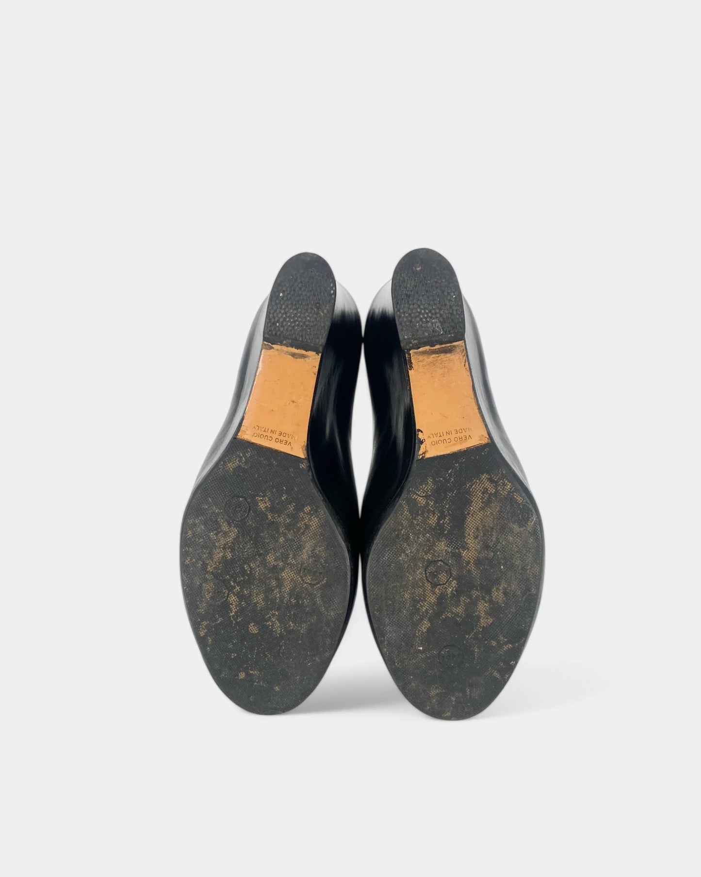 Black ankle boots