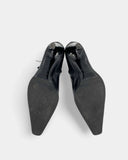 Black heeled ankle boots - 40 EU / 9 US