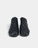 Mules noires à talons