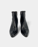 Black heeled ankle boots - 38 EU / 7 US