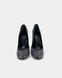 Tortoiseshell and polka dot pumps