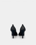 Escarpins en cuir effet vieilli à zip