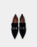 Mocassins noirs vernis