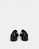 Derbies noirs en cuir verni