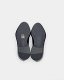 Derbies noirs en cuir verni