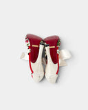 Sandales à talons imprimé floral