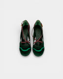 Sandales à talon bicolores collection Fairy