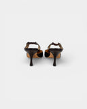 Escarpins slingback marrons