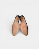 Escarpins en cuir noir