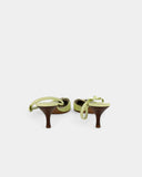 Slingbacks vertes à fleurs - 39 EU / 8 US