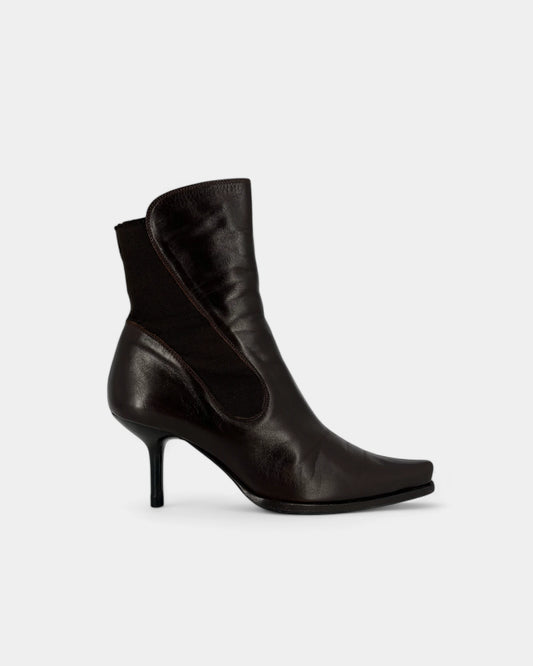 Bottines marrons - 37.5 EU / 7.5 US