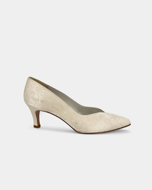 Escarpins blancs - 38 EU / 8 US