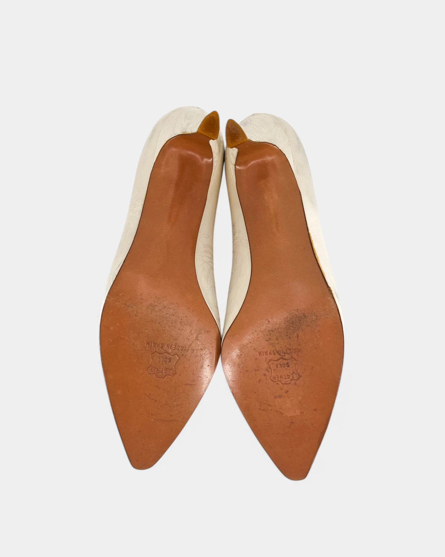 Escarpins blancs - 38 EU / 8 US