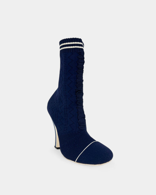 Bottines bleues et blanches - 40 EU / 10 US