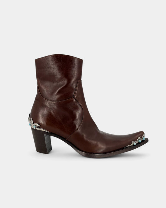 Santiags marrons - 36 EU / 6 US