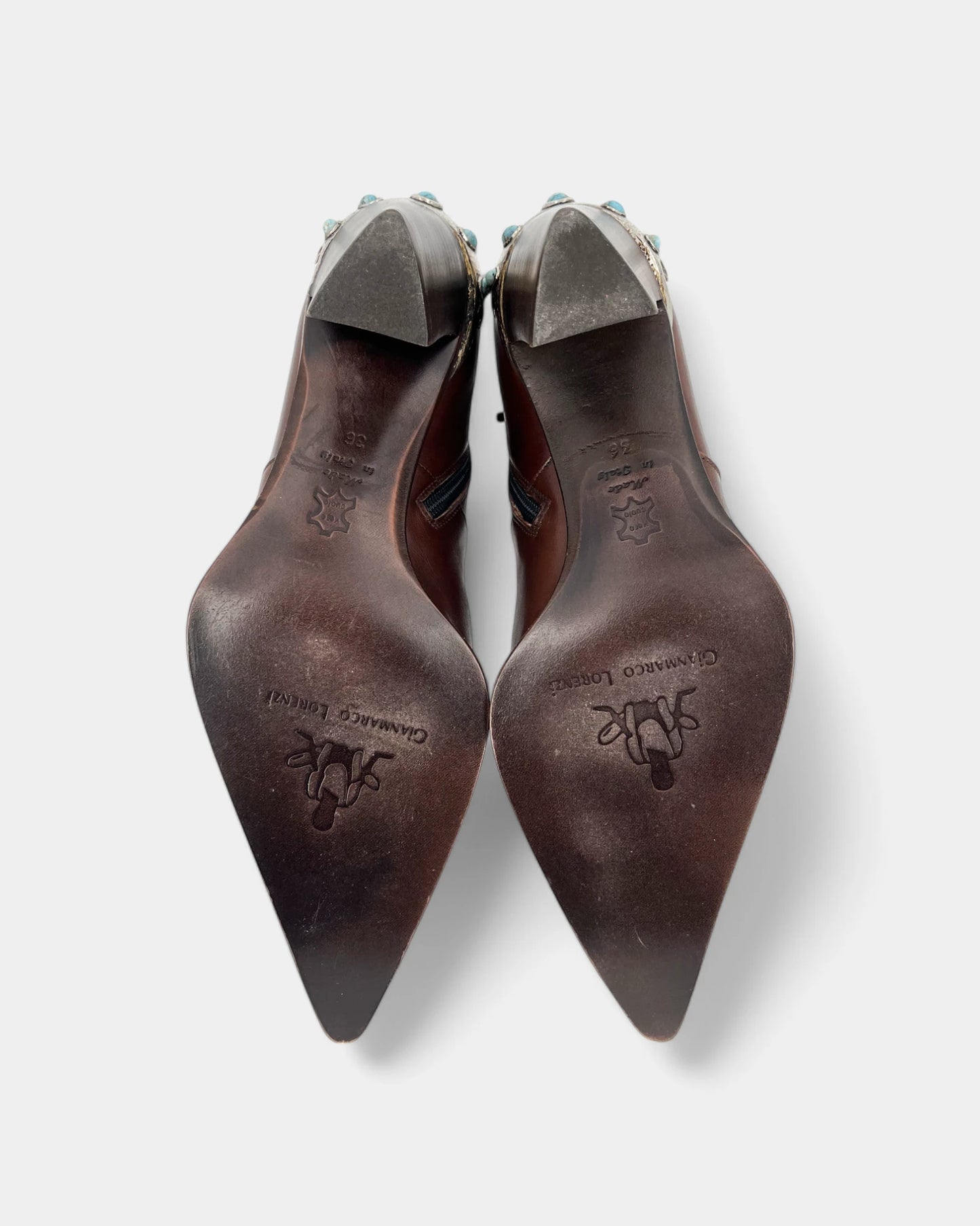 Santiags marrons - 36 EU / 6 US