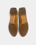 Ballerines marrons en fausse fourrure