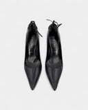 Escarpins noirs lacets