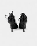 Escarpins noirs lacets