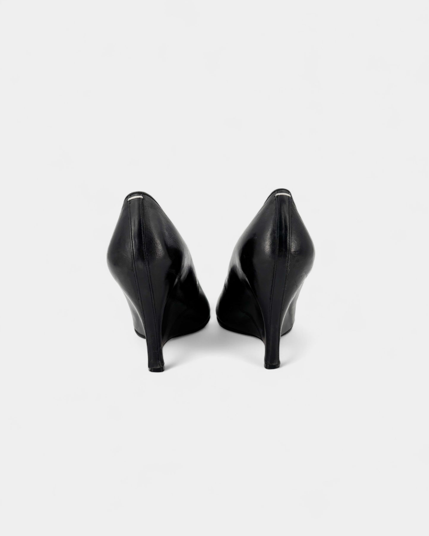 Escarpins compensés noir