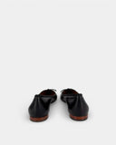 Ballerines en cuir noir