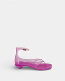 Sandales Jelly rose fushia en pvc