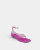 Sandales Jelly rose fushia en pvc