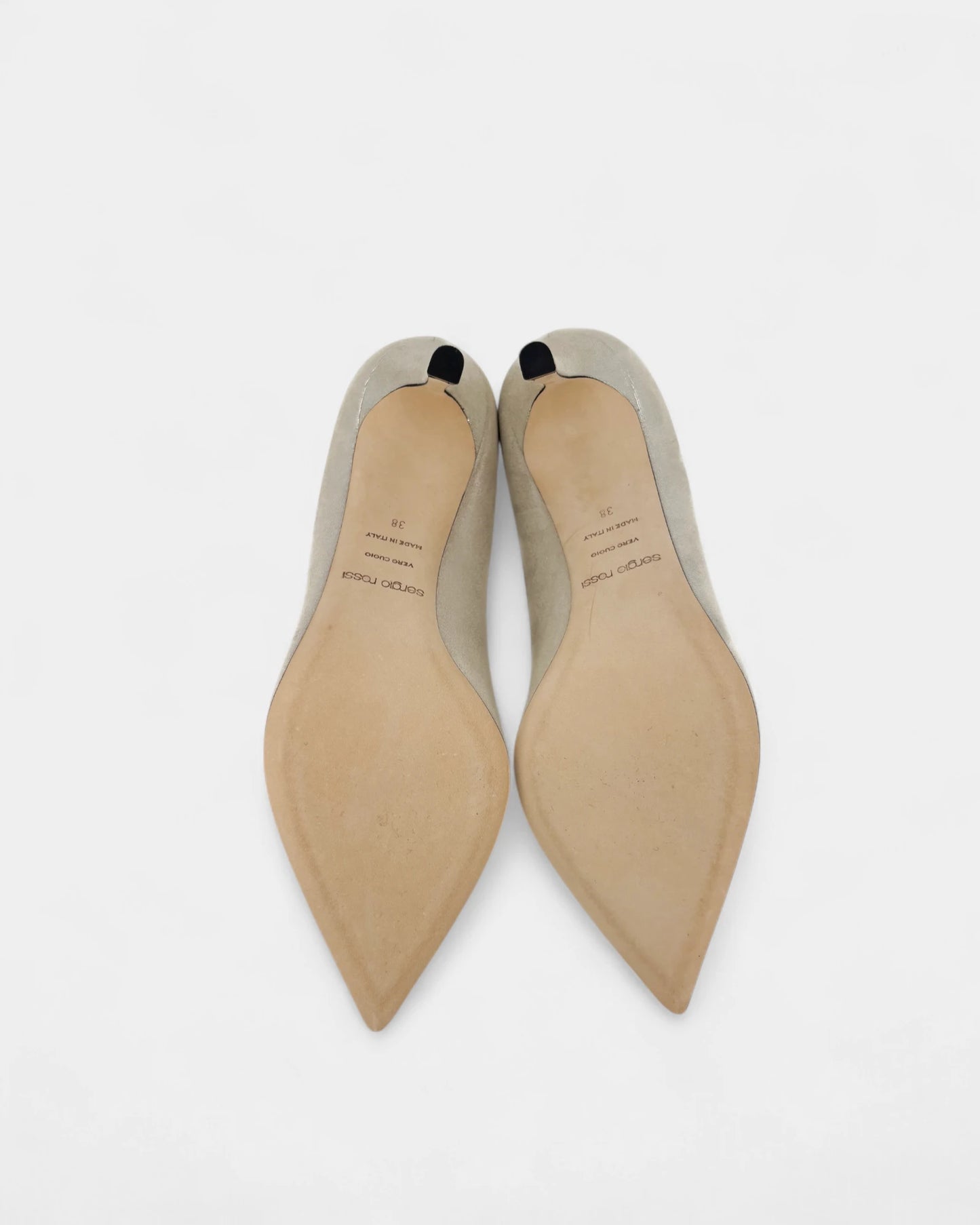 Silver pumps - Size 38 EU / 7 US