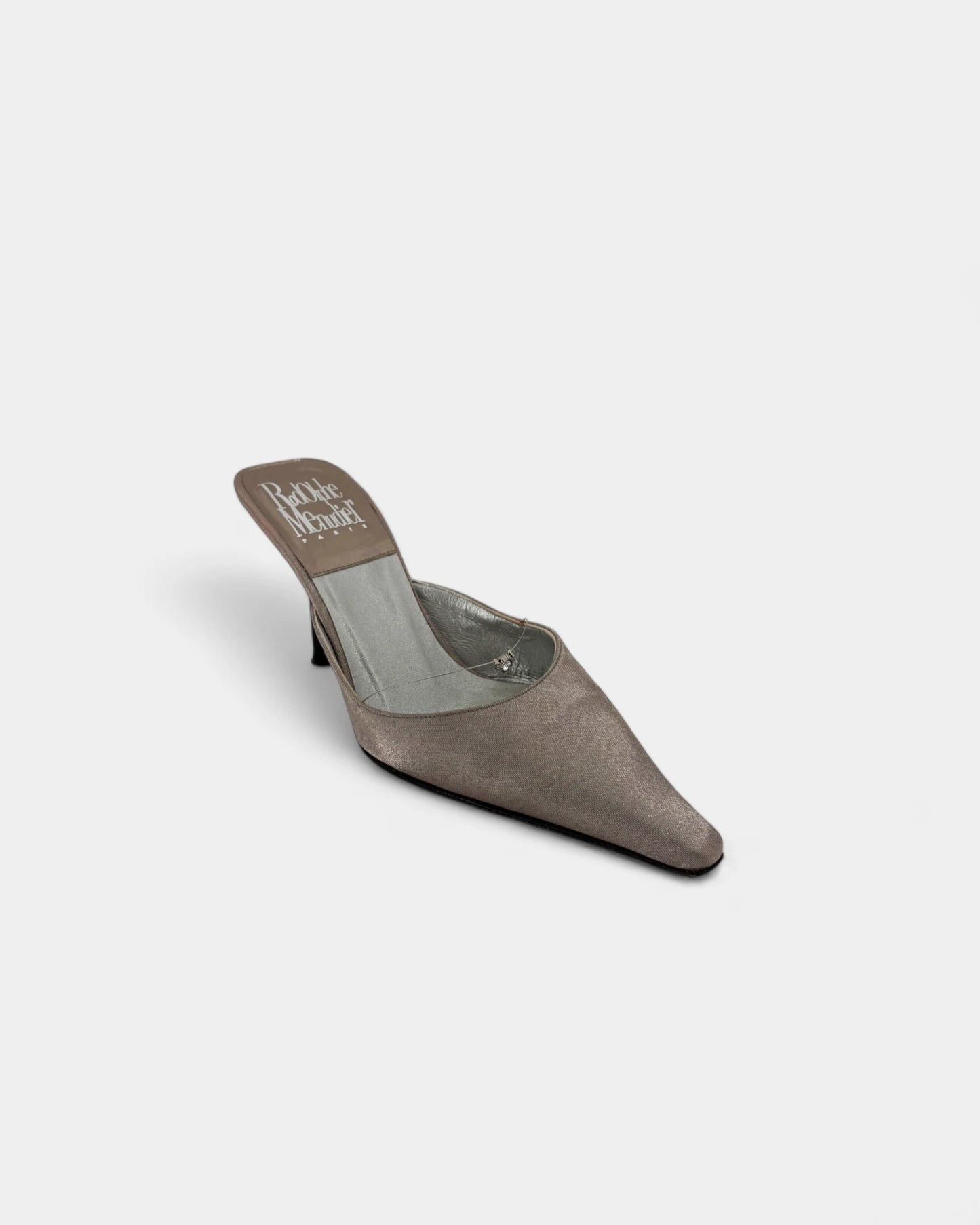 Silver mules - Size 36 EU / 5 US