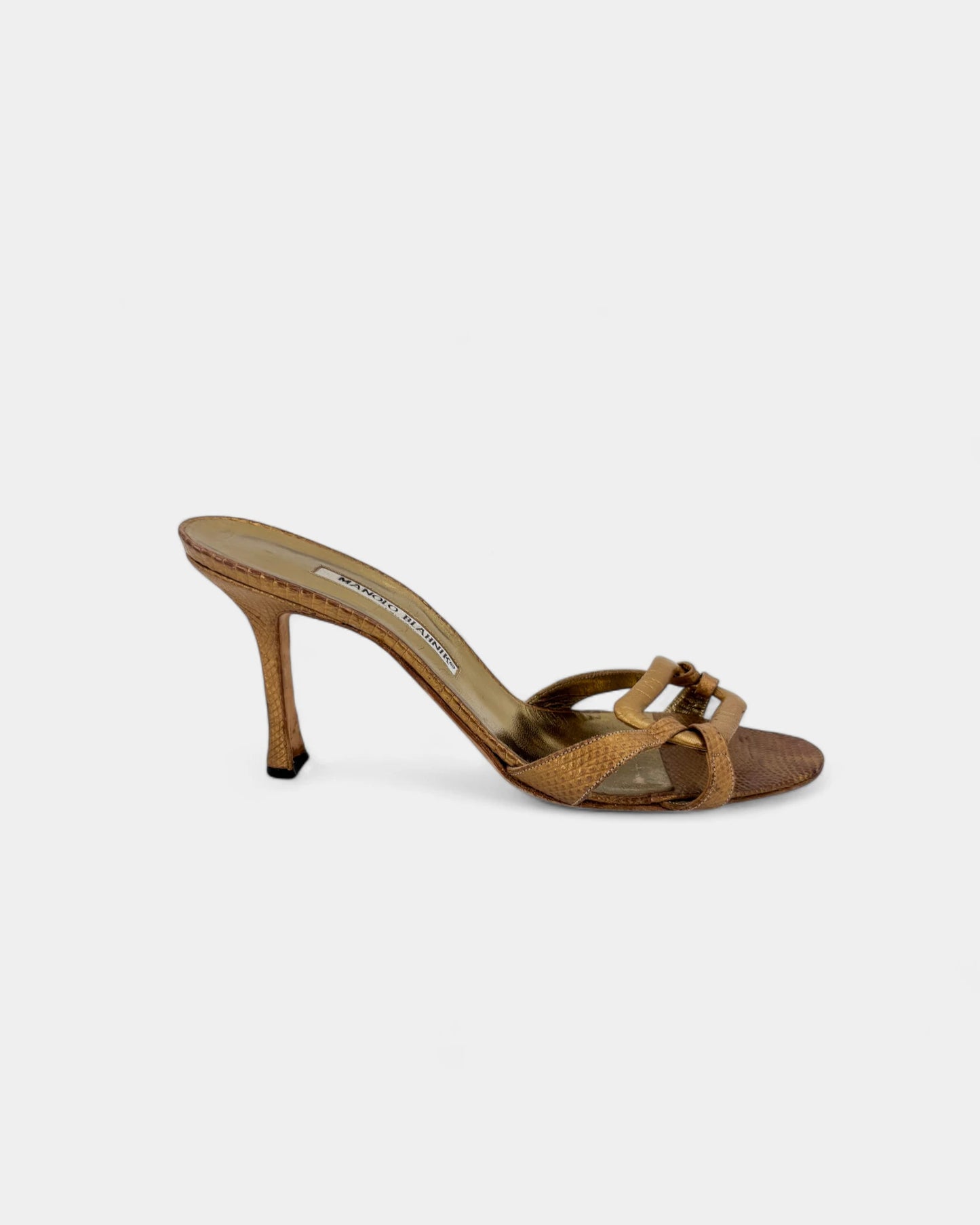 Sandales mordorés - 39.5 EU / 8.5 US